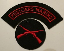 COMMANDOS MARINE 2 INSIGNES DE