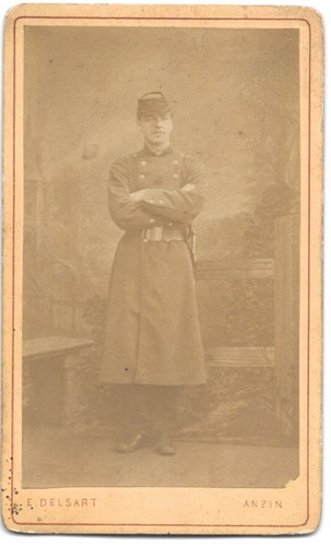 Photo cdv militaire guerre - cdv,