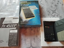 Casio FX-4500P  Calculatrice Scientifique En Boîte ?