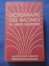 Dictionnaire des racines des