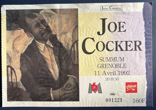 Billet concert joe cocker - concert,