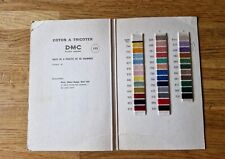 nuancier ancien DMC - coton à