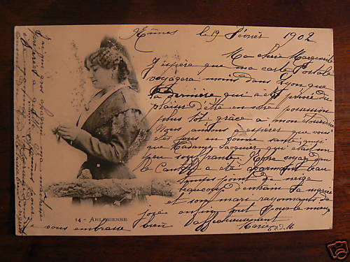 Cpa arlesienne costume - 13,