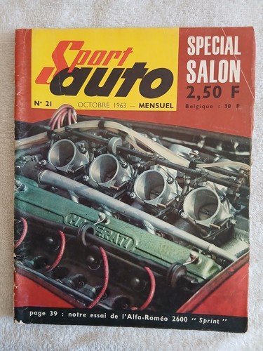 Sport auto 10 1963 - n°21, 10/1963