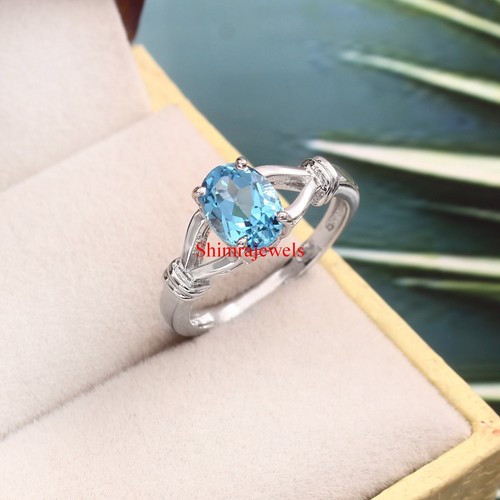 Naturel bleu gemme topaze - naturel,