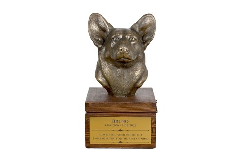 Urne art chien pembroke - de,