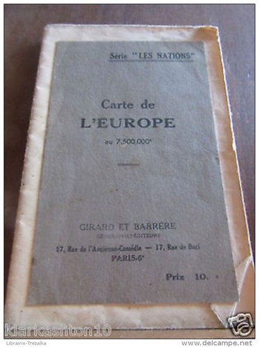 Carte europe au - de,