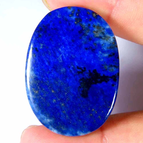 Cabochon ovale lapis lazuli - cabochon, lapis-lazuli