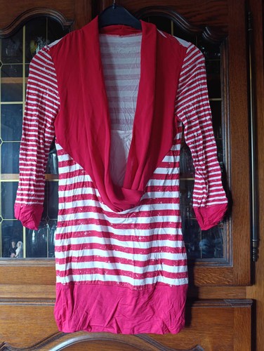 Tunique rouge blanche no - et, blanche,