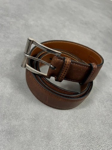 Ceinture cuir marron m - ceinture, j.m