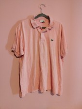 Polo Lacoste Rose  taille L en Bon état - Authentique 
