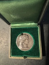 Médaille 1 argent " Femme coiffée d'une couronne de lauriers Chêne " DUPUIS