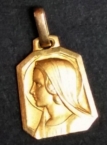 Médaille plaqué laminé - médaille, or