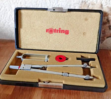 Vintage Rotring Set Compas technique / TBE