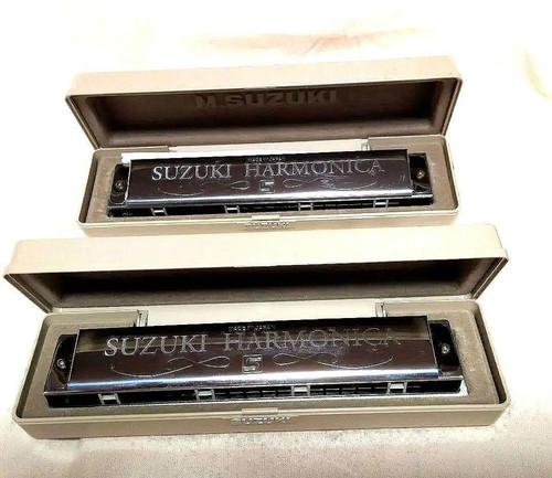 Suzuki double note harmonica - double,