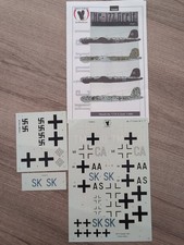 Décalcomanies Maquette Avion 1:48 HEINKEL -177