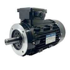 Moteur Électrique Triphasé 11kW/15CV, 1000Tr/min, 400/690V, B14, HA160, IE3, Al
