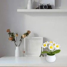 Belle marguerite tissée à la