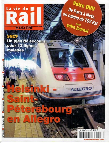Vie rail 3245 allegro - la, du
