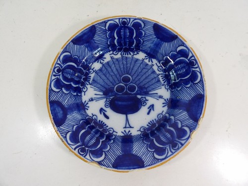 Assiette ancienne faience