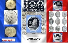 pièce coffret 100 francs 15€ argent FRANCE BE CINEMA pantheon louvre Belem essai