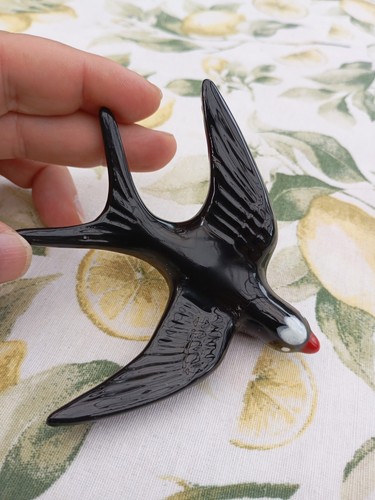 Hirondelle céramique vintage
