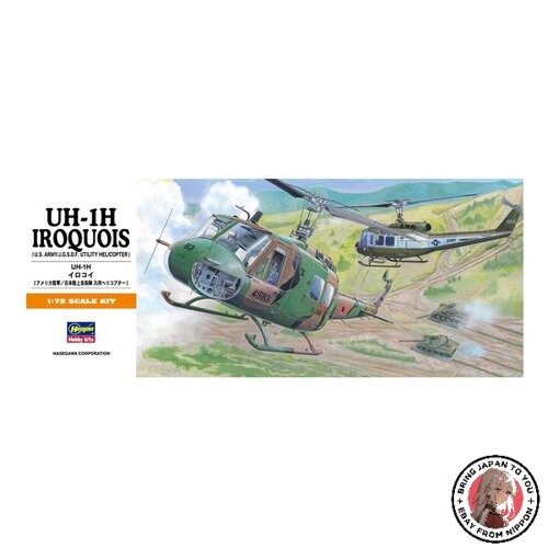 Hasegawa bell iroquois - uh-1h,