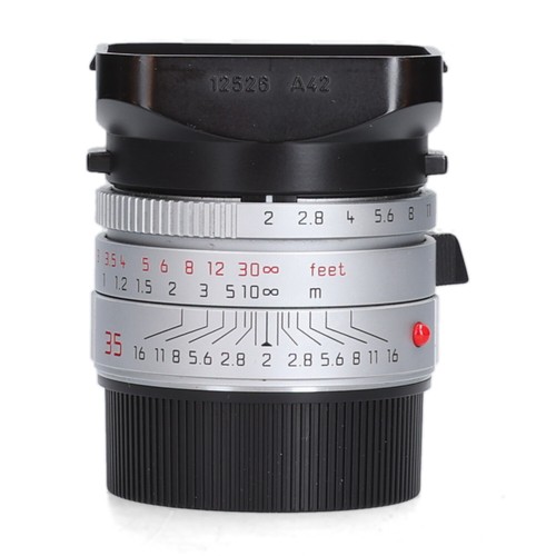 Objectif leica f - mm, f/2