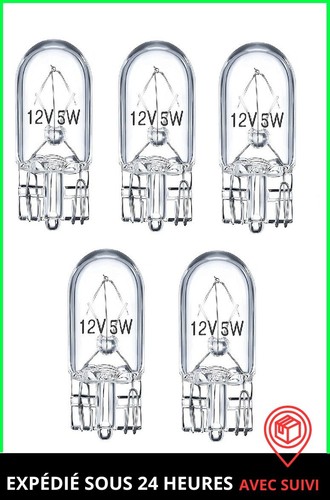 Lot ampoules t10 - de,