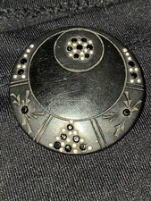 BROCHE de DEUIL ANCIENNE