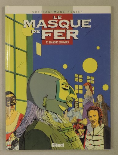 Masque fer blanches - masque, de