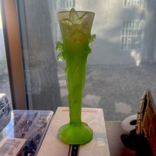 Daum France Crystal Green Pate