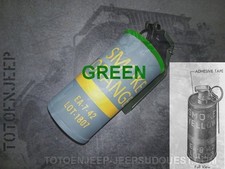 REPRO INERTE grenade metal M18