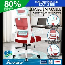 ALFORDSON Chaise de Bureau en