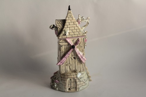 Tisanière porcelaine moulin - tisanière,