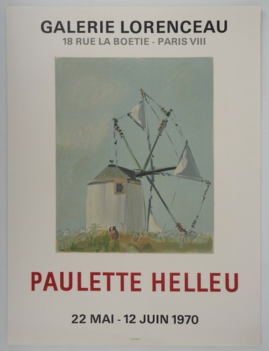 Affiche art paulette - [affiche, d'art]