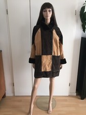 Manteau vintage en peau
