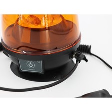 Gyrophare magnétique LED sans fil avec batterie 12-24V
