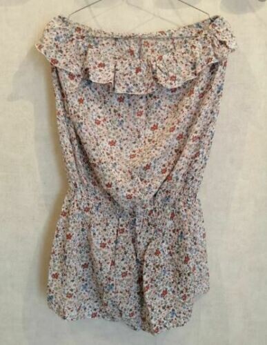Combi short fleuri multicolore