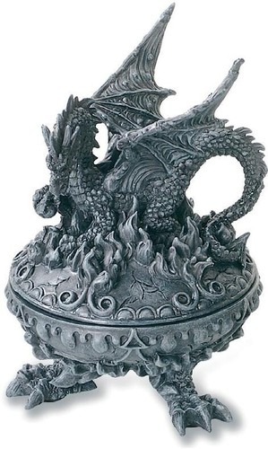 Boîte bijoux figurine - bijoux,