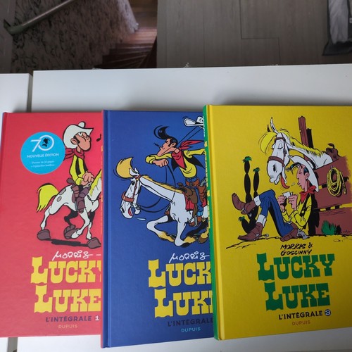 Lot lucky luke intégrale - lot,