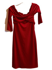 ZARA robe rouge en velours