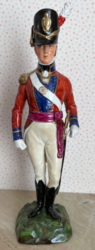 Sitzendorf coldstream guards - sitzendorf,