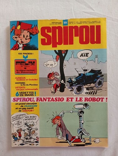 Spirou fantasio robot - spirou,