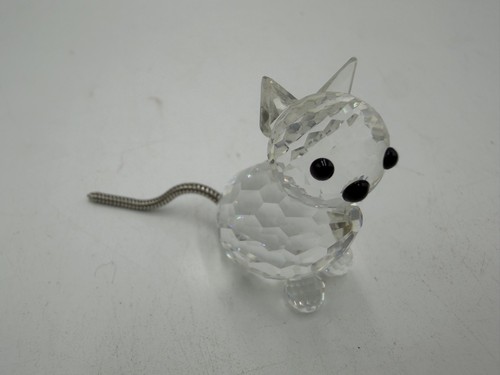 Swarovski sitting cat figurine - swarovski,