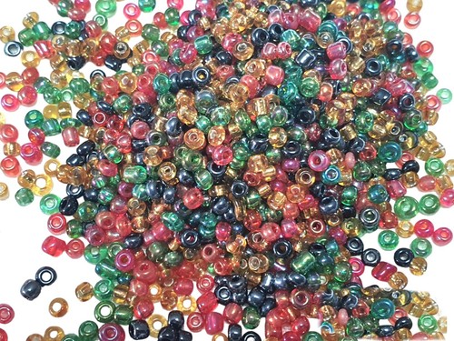 1000 perles rocaille - rocaille, doré