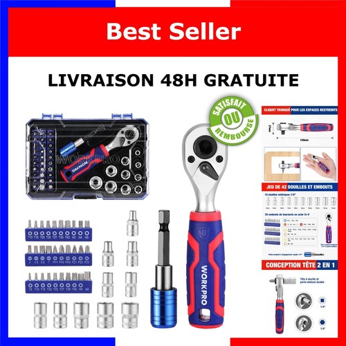 Workpro coffret douilles - workpro, 42