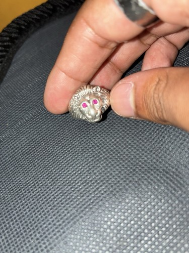 Chevalière bague tête - , de