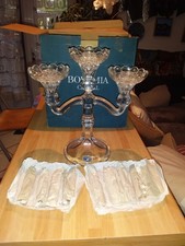 Bougeoir cristal bohême - en,