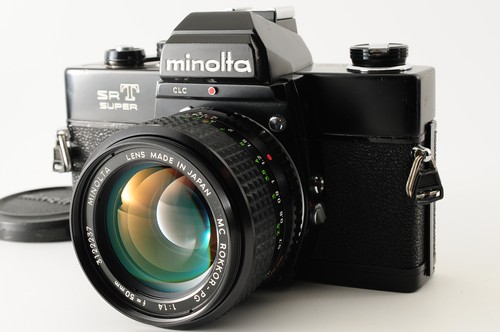 Minolta srt super - minolta, black